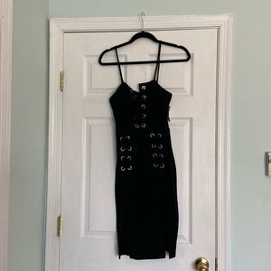 Black formal dress